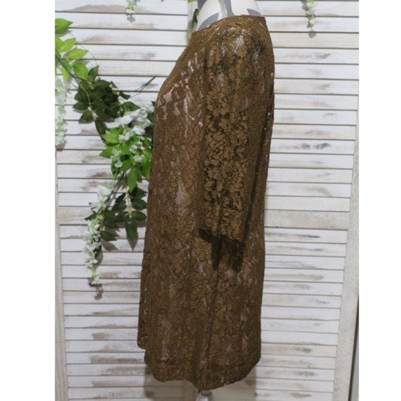 Fossil lace overlay dress (1367)🔮 - Picture 6 of 7